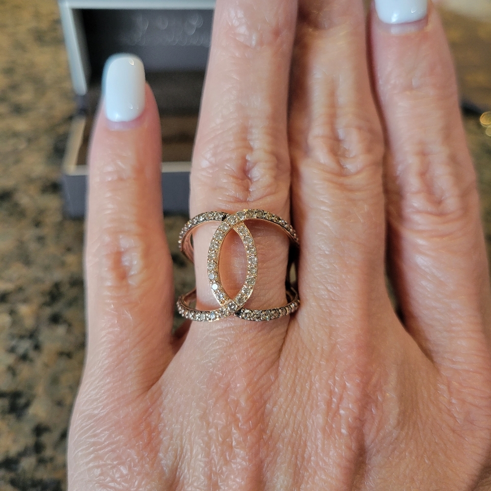 LeVian 3/4 ct diamond ombre ring